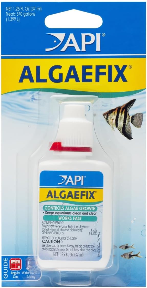 API MARINE ALGAEFIX: Algae Control in 16-Ounce Bottle (387D)