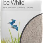 Aqua Natural Ice White 10lb Gravel Substrate: Ideal for Aquascaping