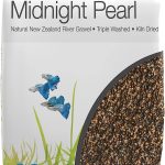 AquaNatural Midnight Pearl 20lb Gravel Substrate: Ideal for Aquascaping and Aquariums
