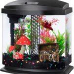 Aqueon BettaBow Led Blk 2.5G: Aquarium Kit 00800198