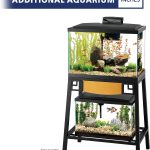 Aqueon Metal Aquarium Stand: 30″ L x 12″ W x 28.25″ H.