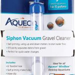 Aqueon Mini Aquarium Siphon Vacuum Gravel Cleaner – 5 Inches.