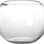 ERINGOGO Clear Glass Fish Bowl: Ideal Betta Goldfish Aquarium or Flower Vase
