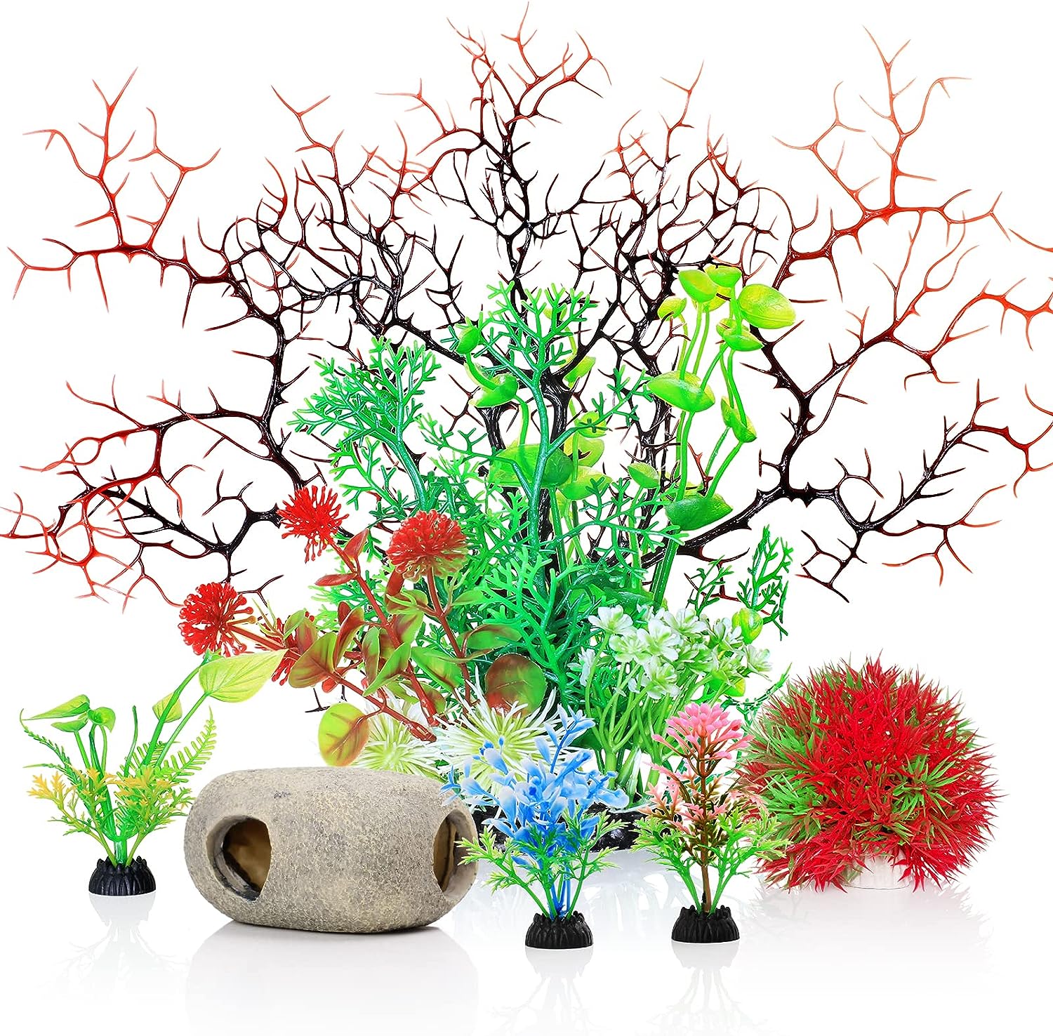 Fishdance: 23 Units of Artificial Fish Tank Decorations