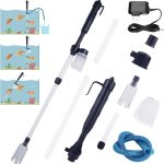 Gigicloud Electric Aquarium Gravel Cleaner: Automatic Fish Tank Cleaning Tool