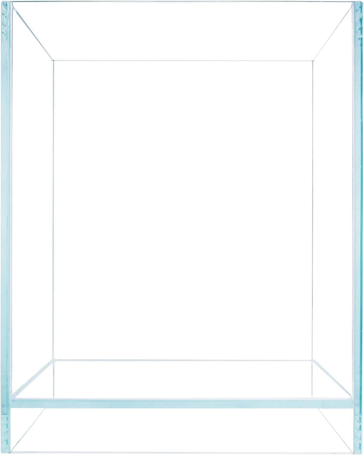 HIRO Aquatics Nano Tall Rimless Aquarium with White Leveling Mat