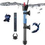 Hitop 50W/100W/300W Adjustable Aquarium Heater for 5 – 70 Gallon Fish Tank