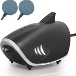 HITOP 6W Silent Aquarium Air Pump – Powerful Oxygen Pump for Large Fish Tanks