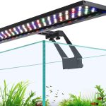 hygger Clip On Full Spectrum Aquarium LED Light: 14W Day-Night Dual Timer