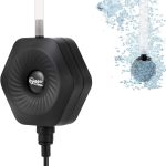 hygger Ultra Silent 1.5W Fish Bowl Aqaurium Mini Air Pump Kit