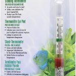 Marina Large Standing Thermometer: Fahrenheit and Celsius Temperature Display