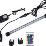 MQ 16: Submersible LED Aquarium Light with Remote Control, 2.5W Color Changing