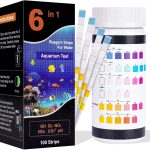 NiHome 100PCS Test Strips: Accurate 6-In-1 Water Problems Testing for Fish