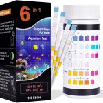 NiHome 100PCS Test Strips: Accurate 6-In-1 Water Problems Testing for Fish