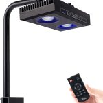 SMATFARM Aquarium Light: Full Spectrum Coral Reef Light with Timer
