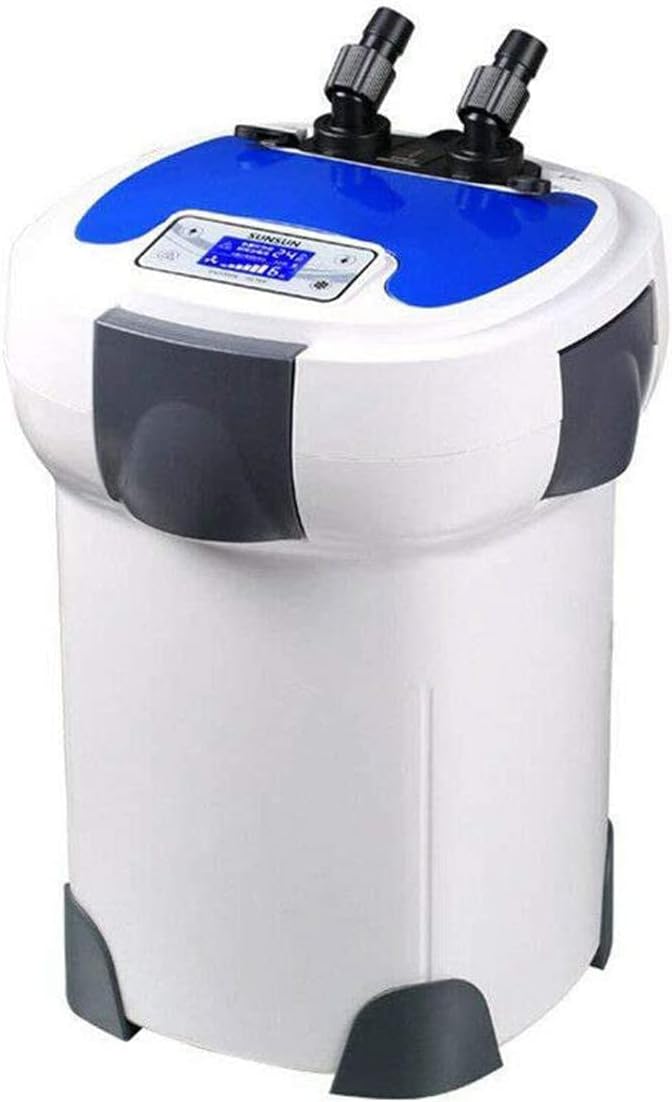 SunSun HW-3000 UV 9W 5-Stage Canister Filter 793gph, White