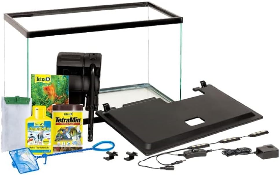 Tetra 10 Gallon LED Aquarium Kit: Complete with Lighting & Accessories