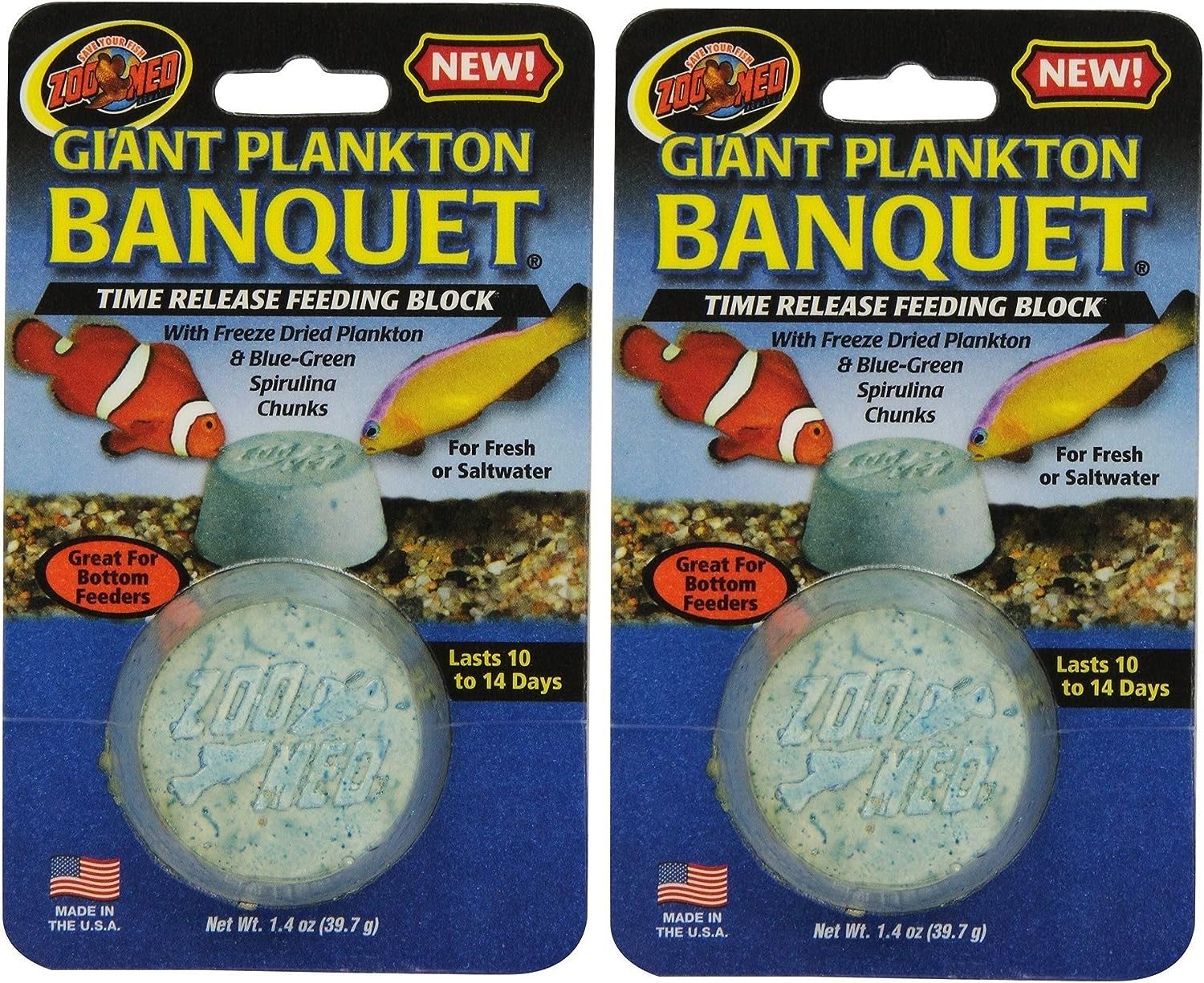 Zoo Med Plankton Banquet Block Feeder Giant – 1 Count