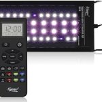 hygger Advanced Remote Control Aquarium Light: Customizable Full Spectrum LED