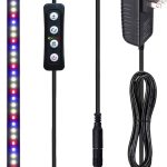 MingDak 24/7 Submersible Aquarium Light with Timer and Adjustable Brightness