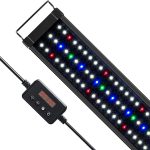 NICREW ClassicLED Plus: 21W LED Aquarium Light with Timer, 30-36 Inch Tank
