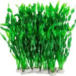 CousDUoBe: 12 PCS Artificial Seaweed Water Plants for Aquarium