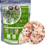 Halatool Crystal Pebbles: Natural Aquarium Gravel for Home Decoration and Fish Tanks