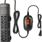 HiTauing Aquarium Heater: 50W-500W Submersible Fish Tank Heater with Over-Temperature Protection