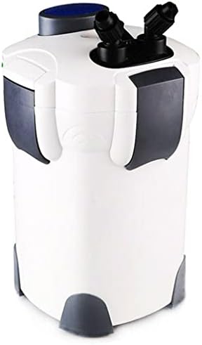 Marine Color 3/4-Stage Canister Filter 370/525 GPH Flow Rate with Filter Media