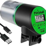 Petbank Rechargeable Timer Fish Food Dispenser – Automatic Feeder for Aquarium