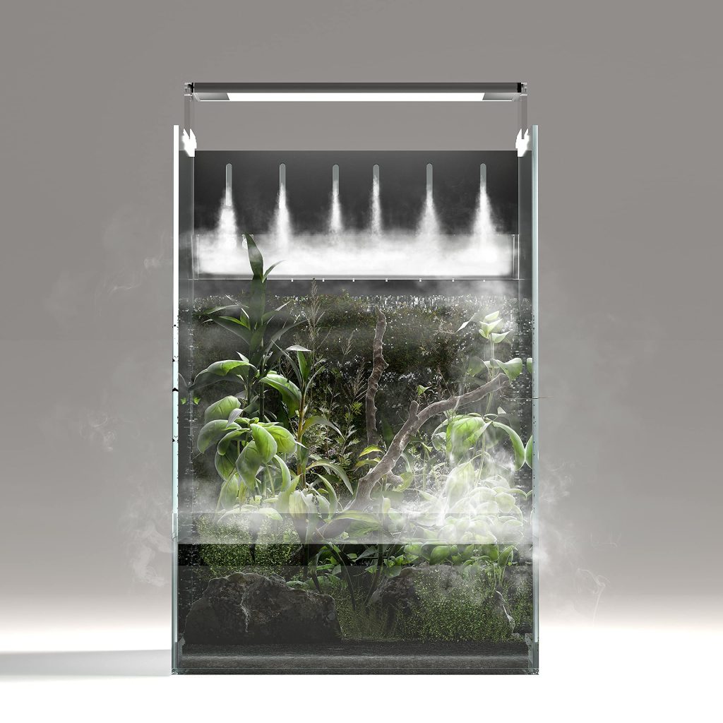 Review of LANDEN 40C Ultra Clear Glass Rimless Aquarium Tank with Rear ...