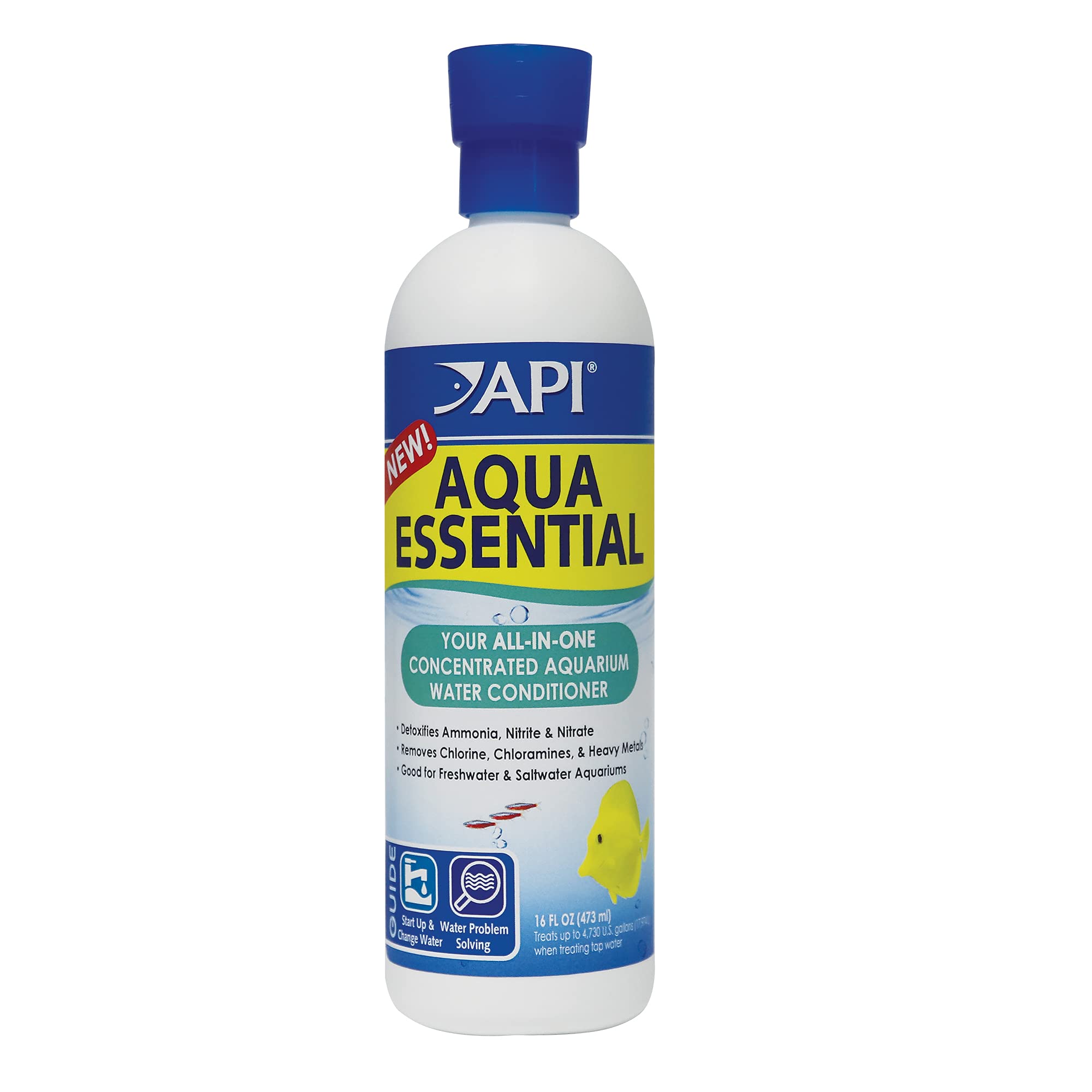 API AQUA ESSENTIAL: 16 oz. Water Conditioner for Optimal Aquarium Health