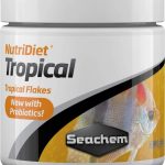 Seachem NutriDiet Tropical Flakes – Probiotic Fish Food with GarlicGuard