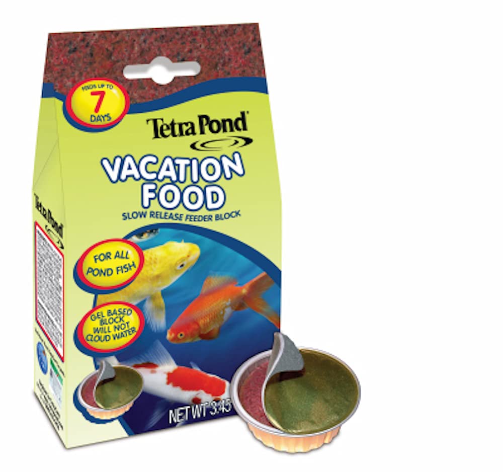 TetraPond Vacation Food Slow Release Feeder Block (4 Pack)