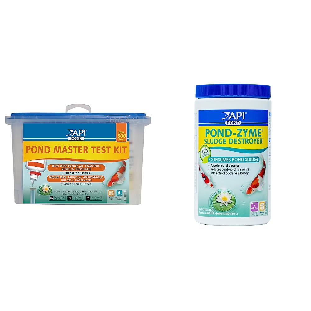 Freshwater Aquarium Water Master Test Kit by API – 800 Tests