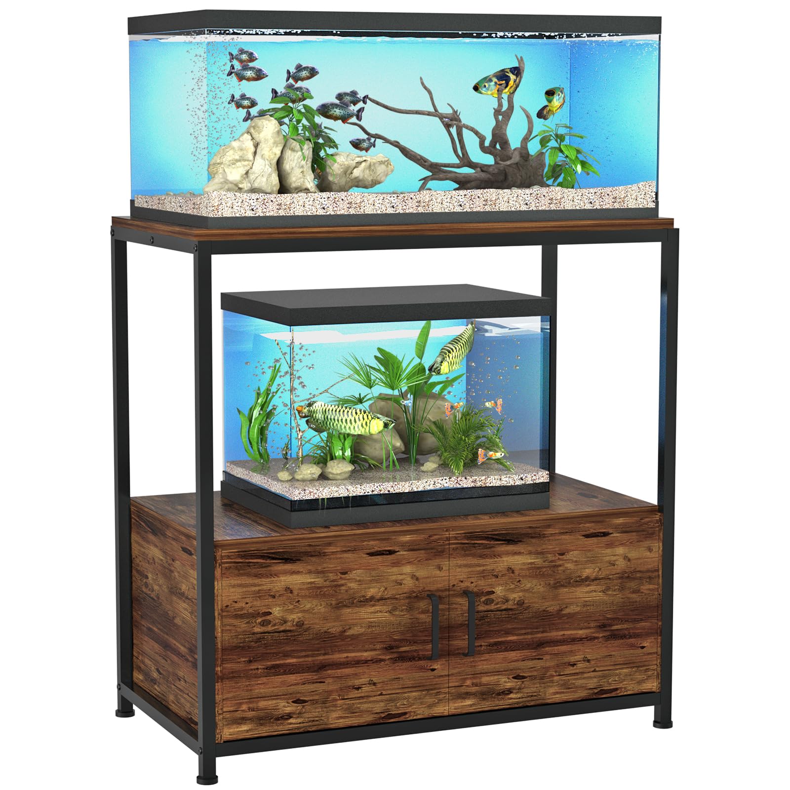 VANVERB Heavy Duty Fish Tank Stand for 20-29 Gallon Aquarium