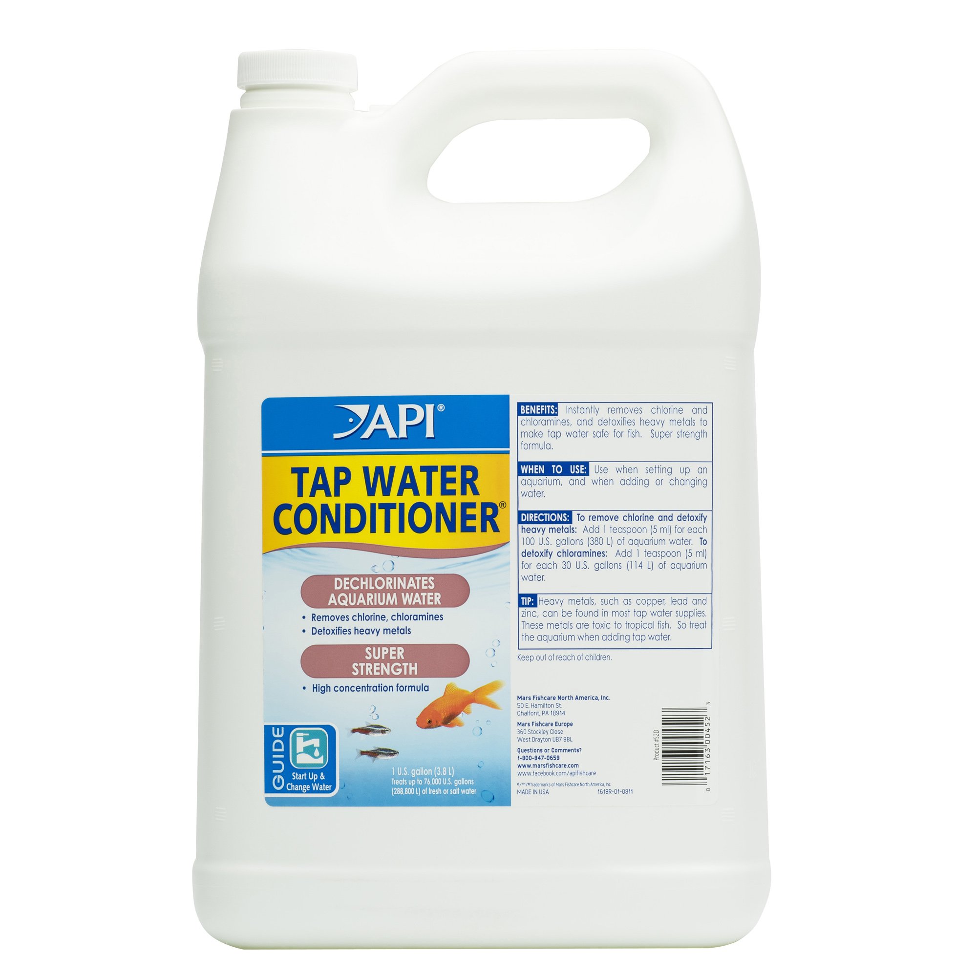 API Aquarium Water Conditioner 16-Ounce Bottle - Tap Water Conditioner