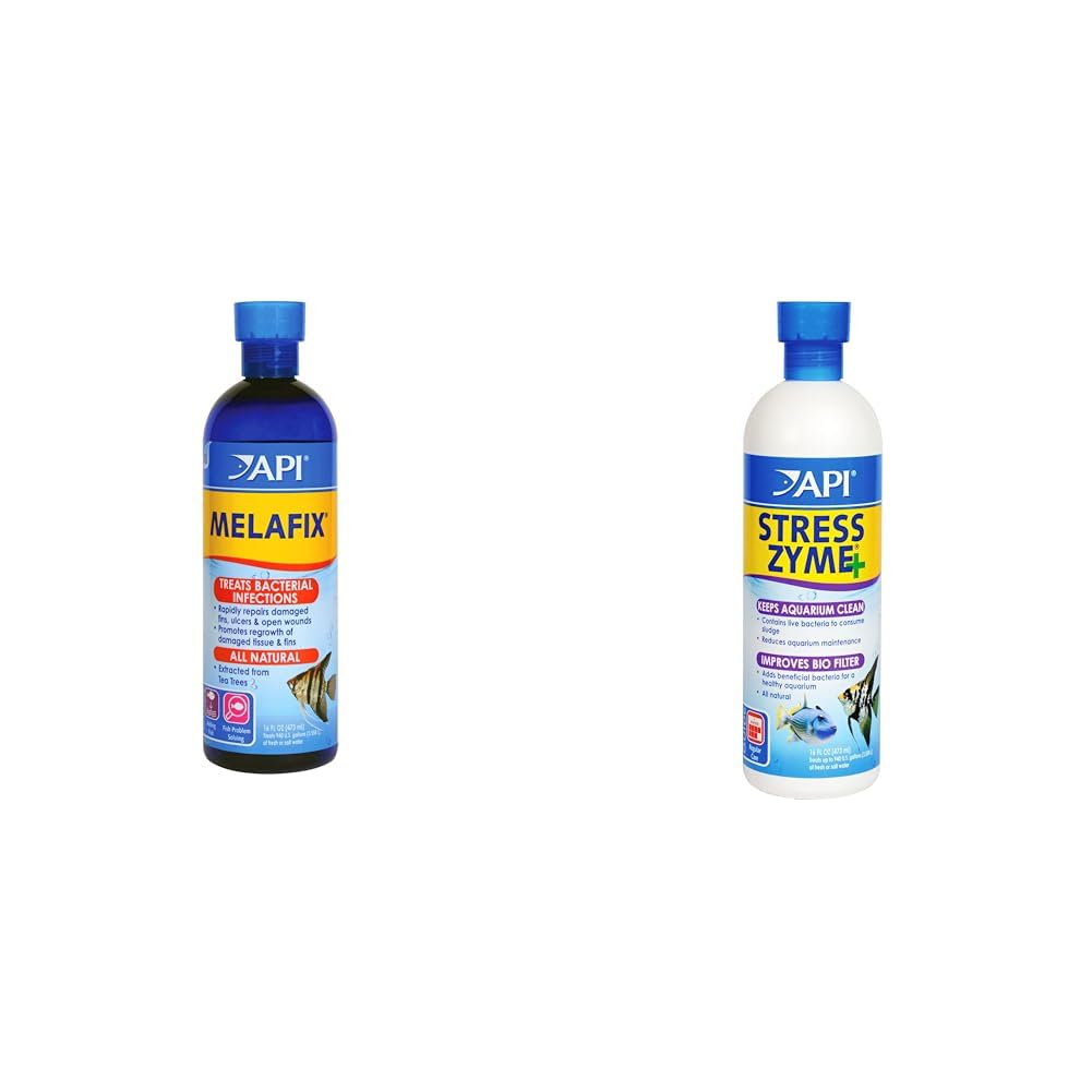API MARINE MELAFIX: Saltwater Fish and Coral Bacterial Infection Remedy (16oz)