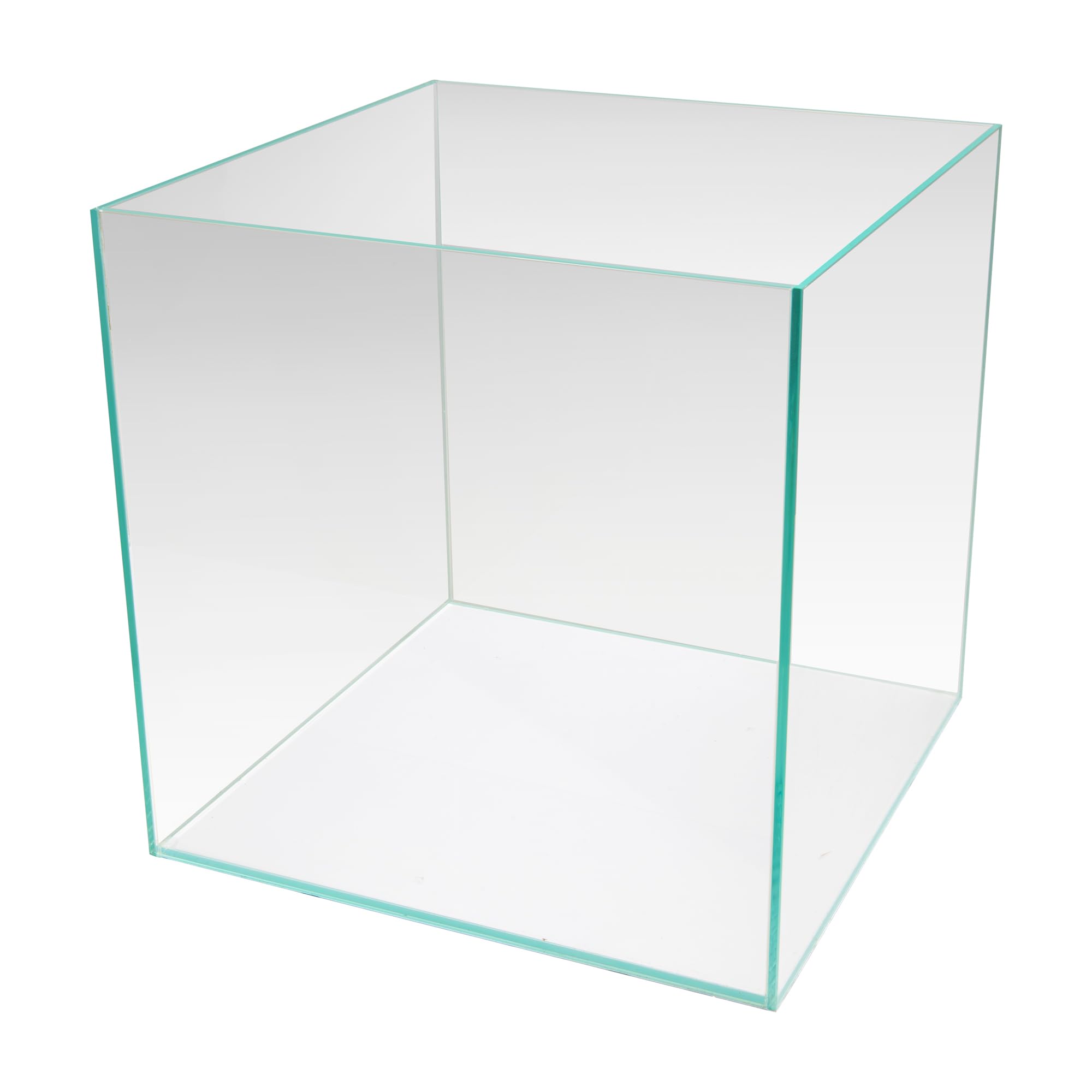 Aquatop HCC-12: High Clarity Low Iron Glass Cube Aquarium, 7.1-Gallons