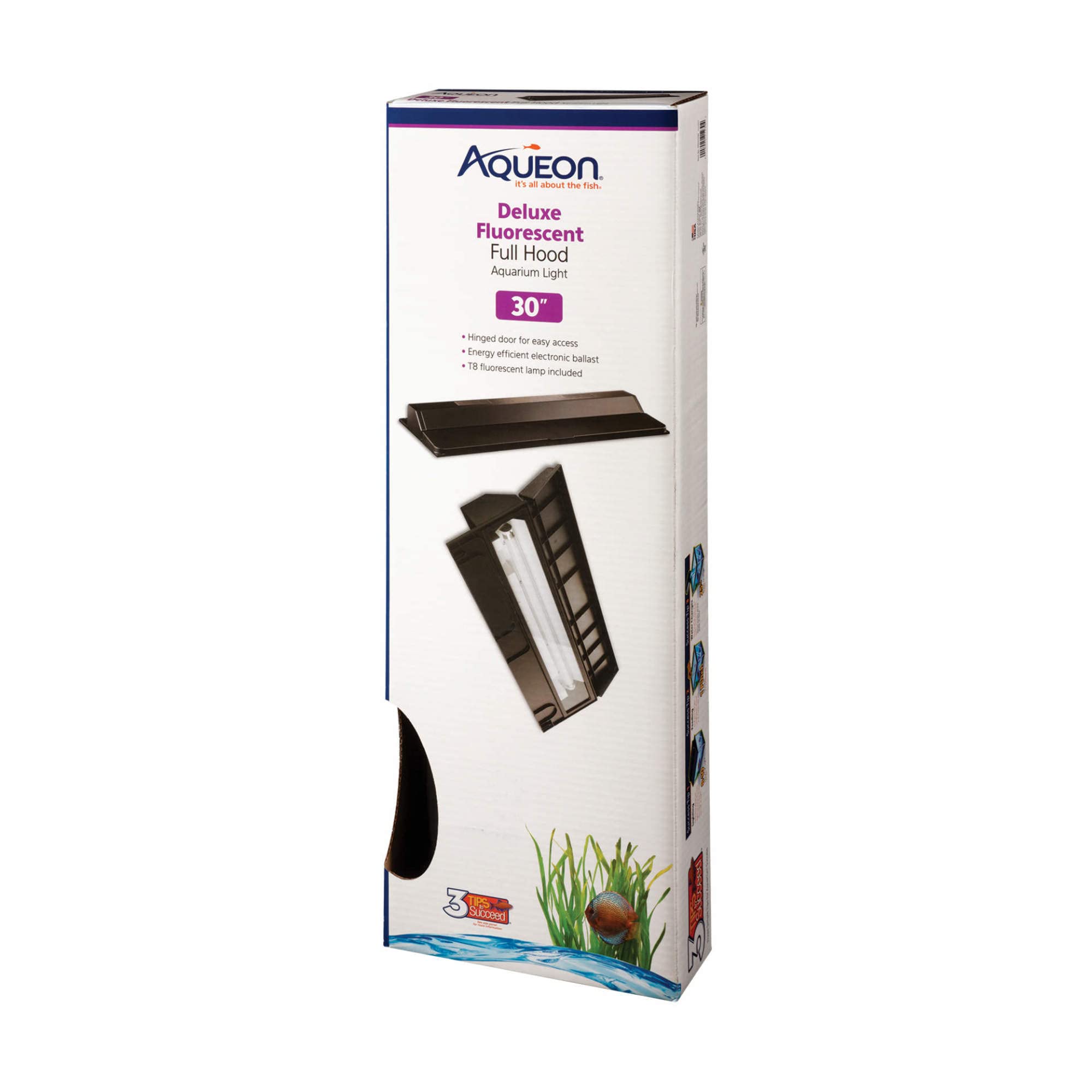AAG21230 Fluorescent Deluxe Hood, 30-Inch by All Glass Aquarium.