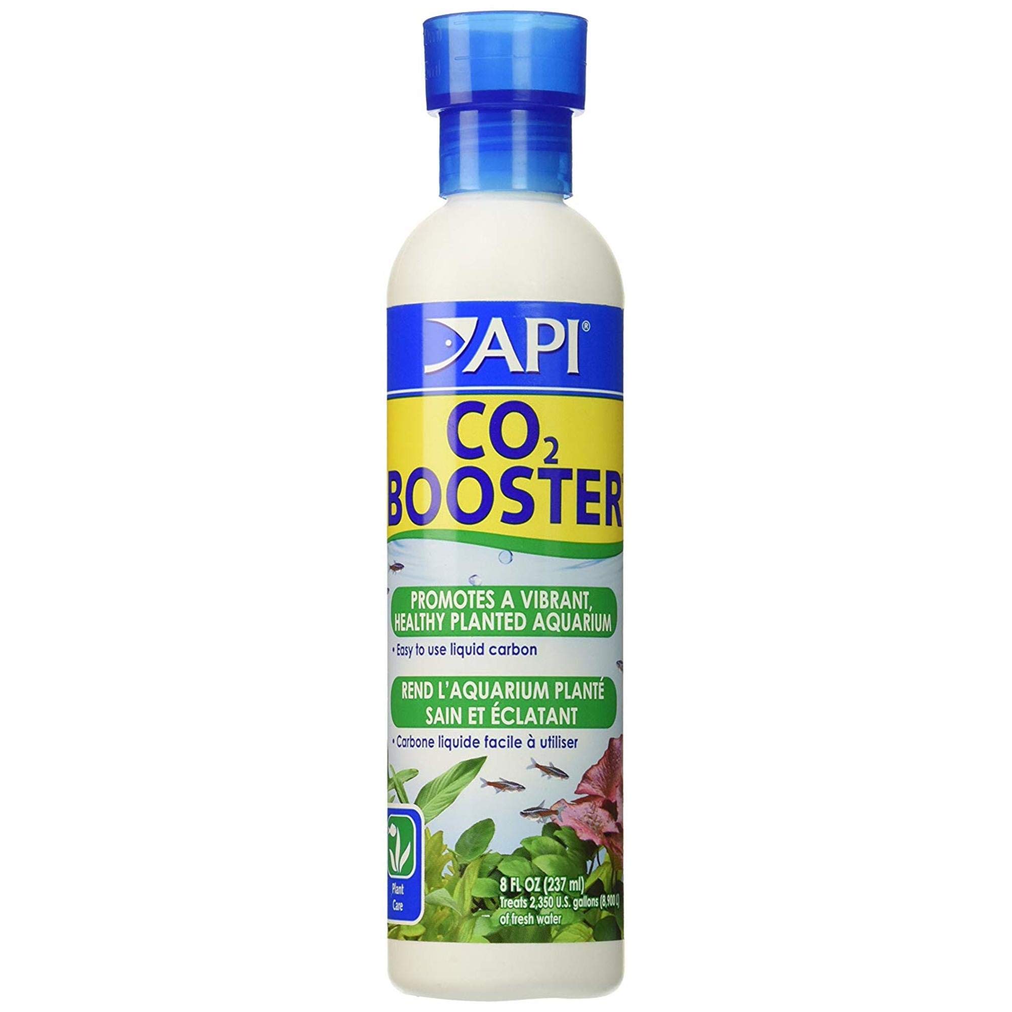 API Co2 Booster: Freshwater Aquarium Plant Treatment – 8 Fl oz Bottle.