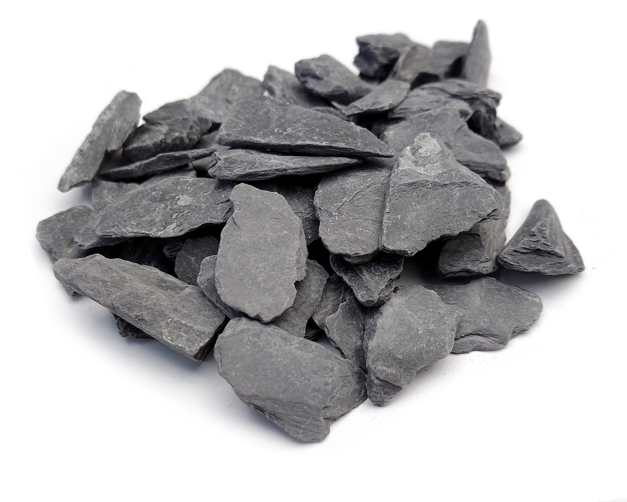 Natural Slate Stone – 1/2 to 1 inch. Ideal for Various Uses.