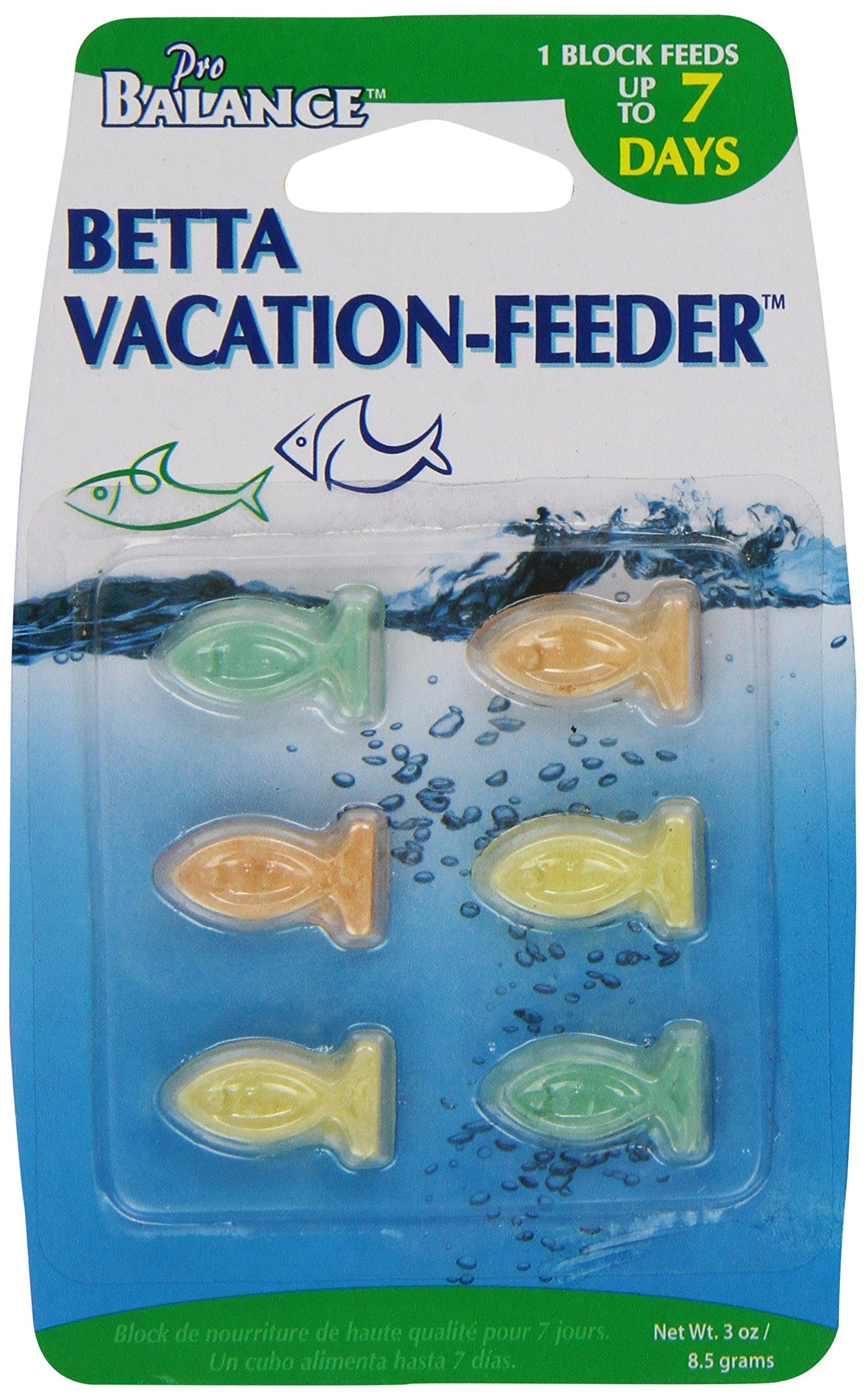 Penn Plax PBV1 7-Day Vacation Fish Feeder: Convenient Fish Care