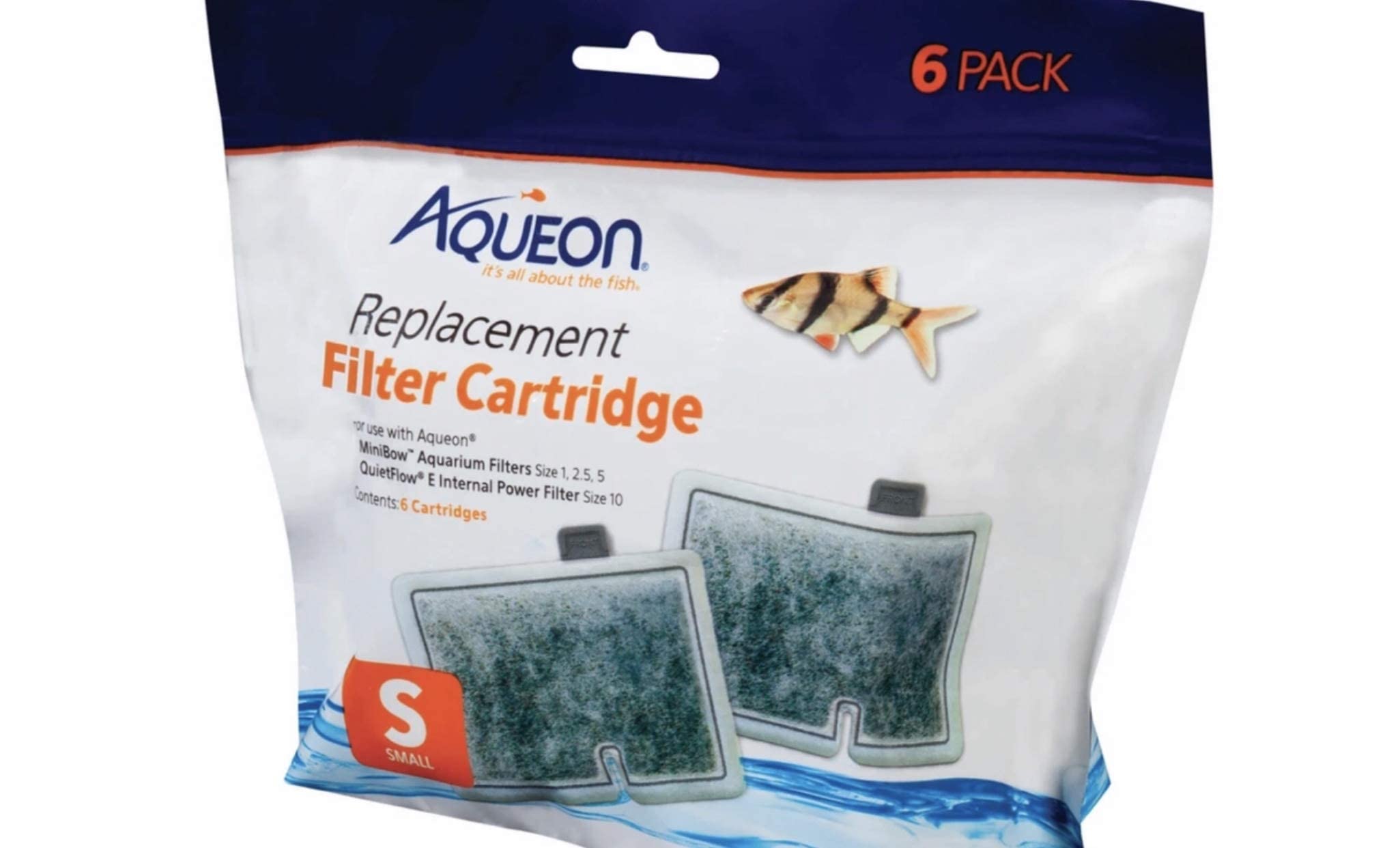 Aqueon Filter Cartridge Small/6 Pk – Essential Supplies for Aqueon Products.