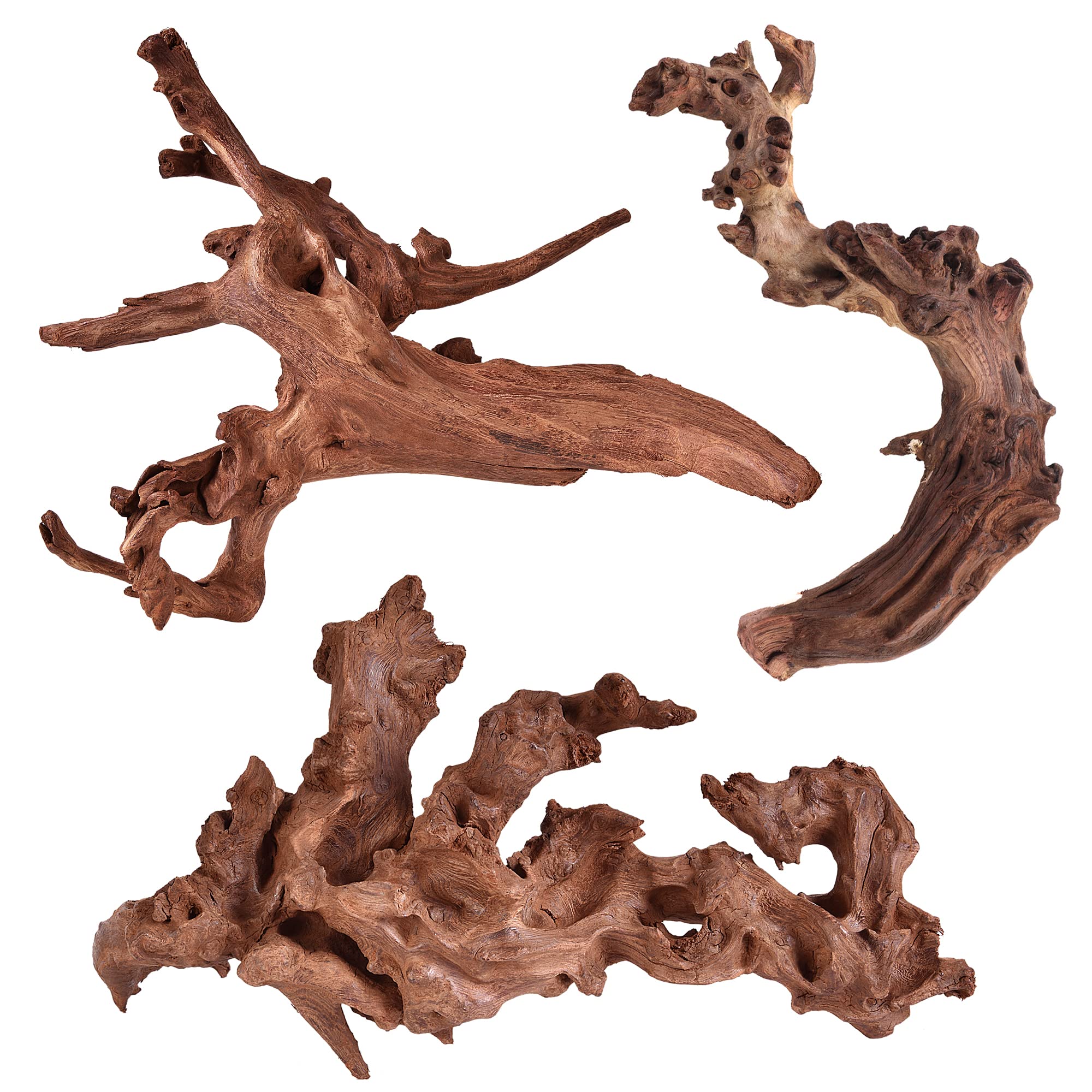 majoywoo Large Coral Driftwood: Natural Aquarium and Reptile Decor