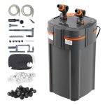 VEVOR Aquarium Filter: Ultra-Quiet 317GPH Canister Filter for 100 Gallon Tanks