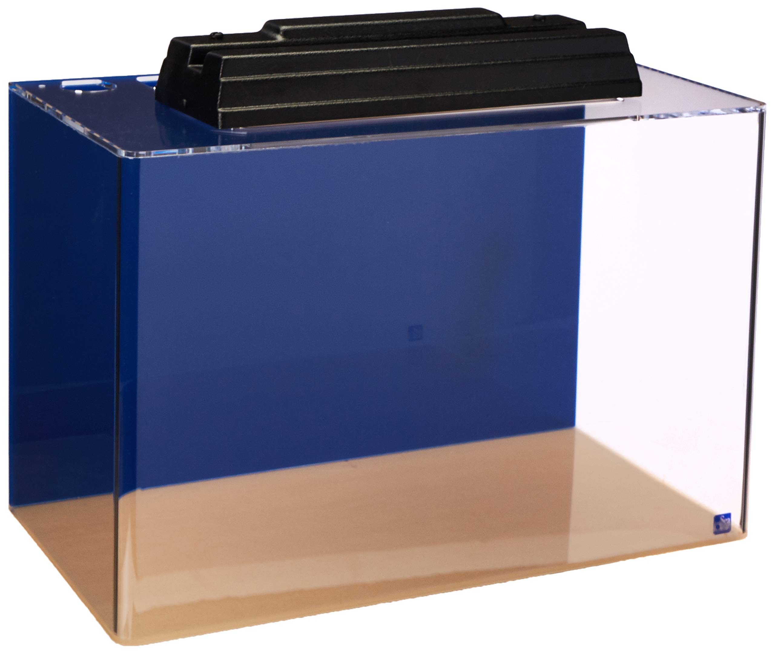 SeaClear 26 gal Flat Back Hexagon Acrylic Aquarium Combo Set