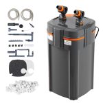 VEVOR 225GPH Aquarium Filter: 2-Stage Canister Filter for 55 Gallon Tanks