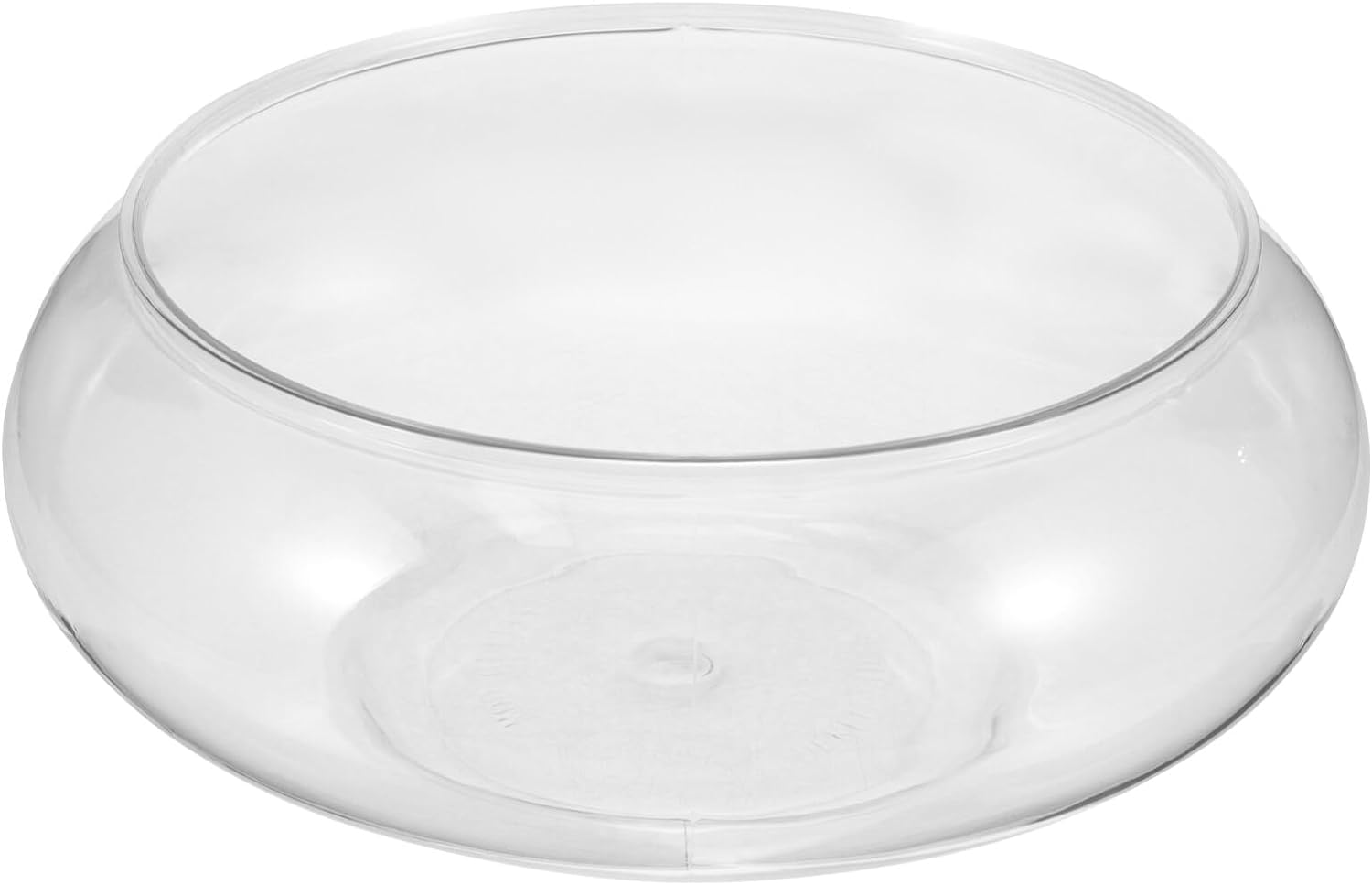 Shyliey: Round Clear Fish Bowl for Aquatic Plants and Terrariums