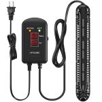 HiTauing 100W Submersible Aquarium Heater with LED Display & Safety Features